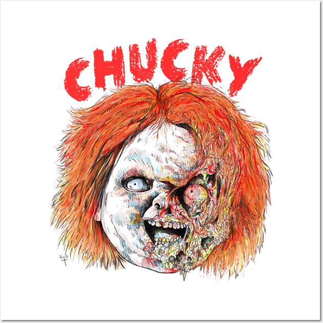 Chucky Wall Art by DesecrateART